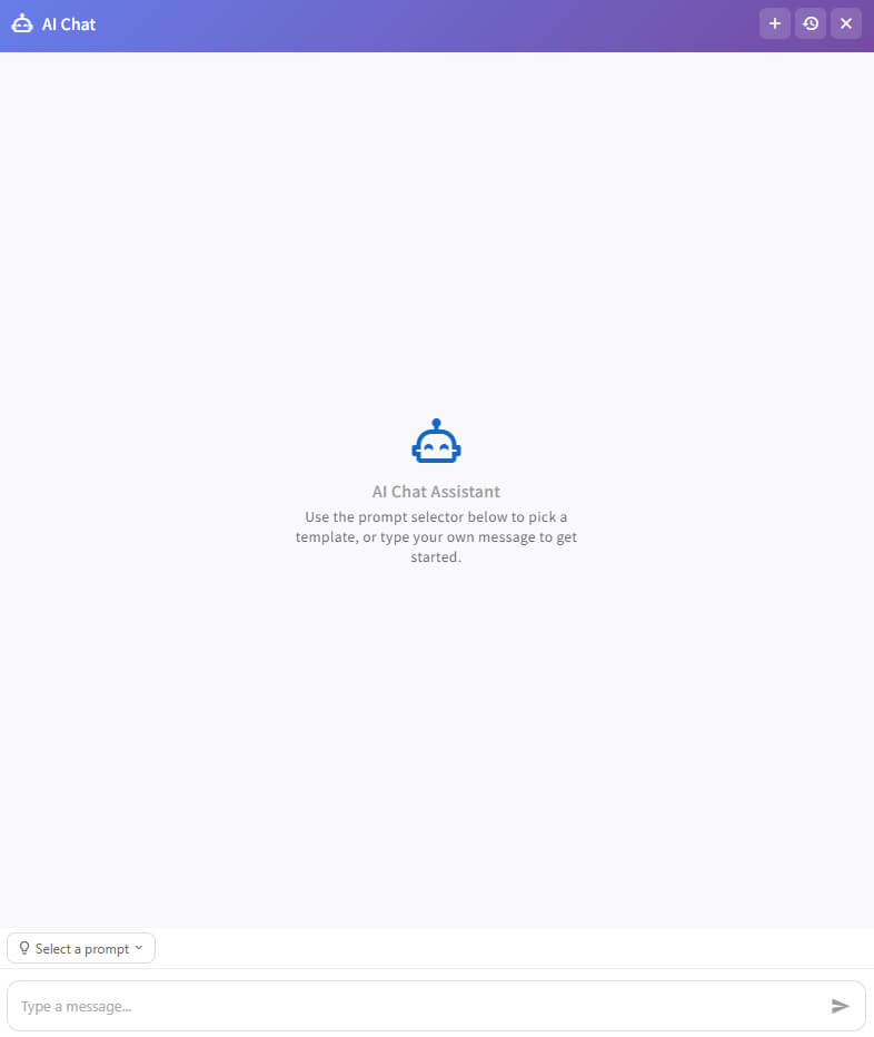 AI Chat Panel