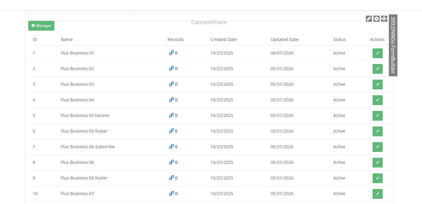 Add module to page